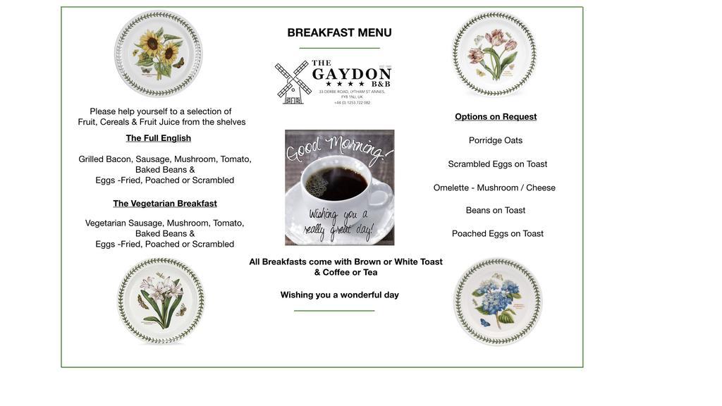 Bed and Breakfast The Gaydon Литам-Сент-Эннс Экстерьер фото